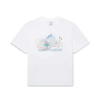 Ski-T-shirt med korte shorts