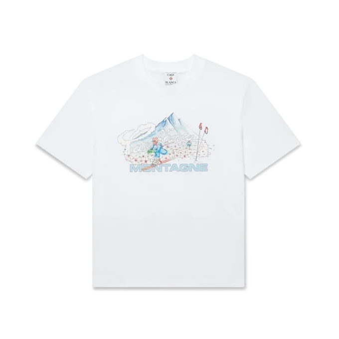 Ski-T-shirt med korte shorts Ski-T-shirt med korte shorts