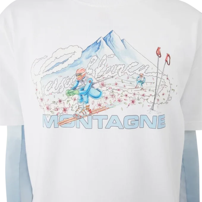 Ski-T-shirt med korte shorts Ski-T-shirt med korte shorts