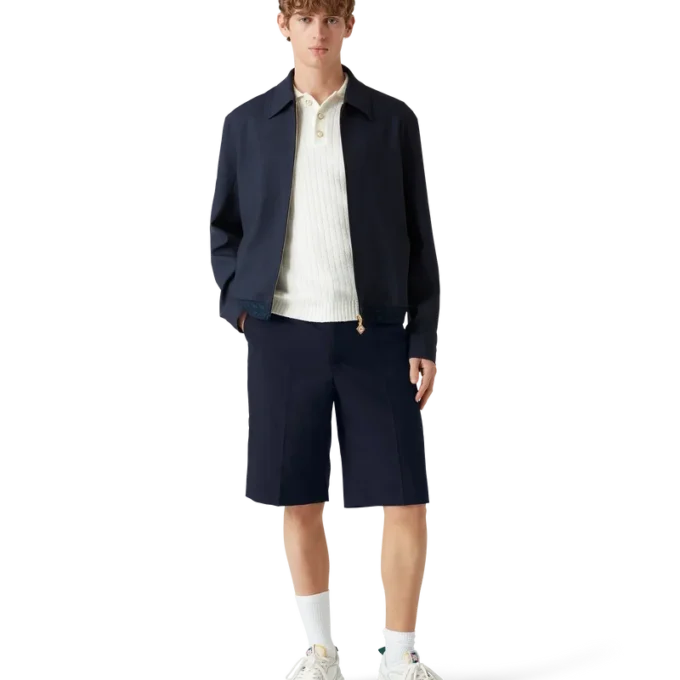 Skræddersyede shorts i uld