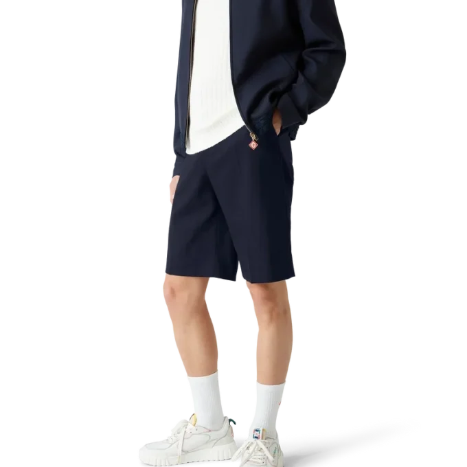 Skræddersyede shorts i uld