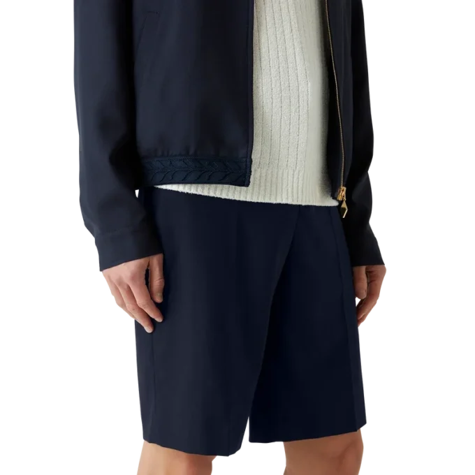 Skræddersyede shorts i uld