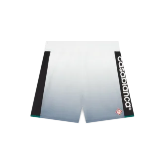 Sølvfarvede shorts med gradient
