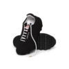 Sort Arch-sneaker i strik til mænd Sort Arch-sneaker i strik til mænd