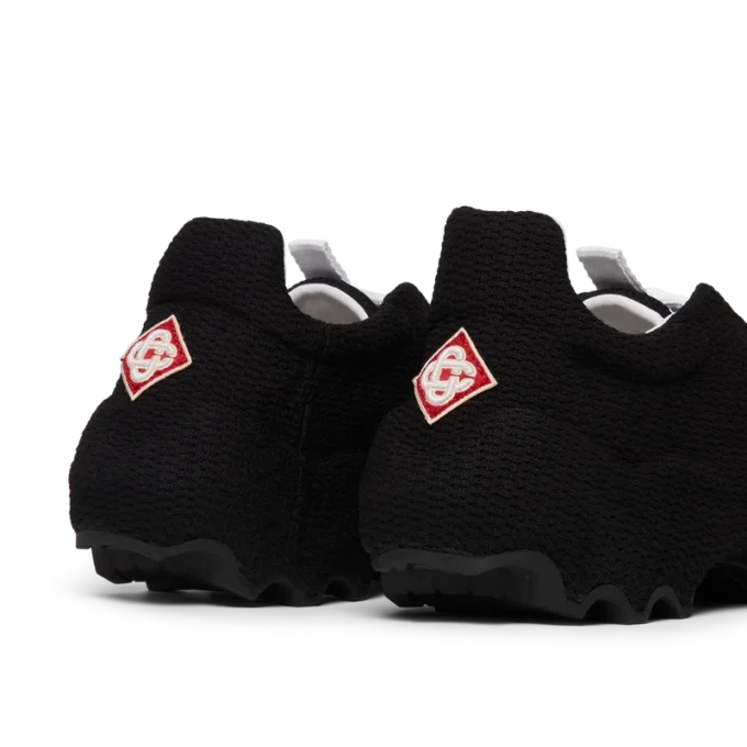 Sort Arch-sneaker i strik til mænd Sort Arch-sneaker i strik til mænd