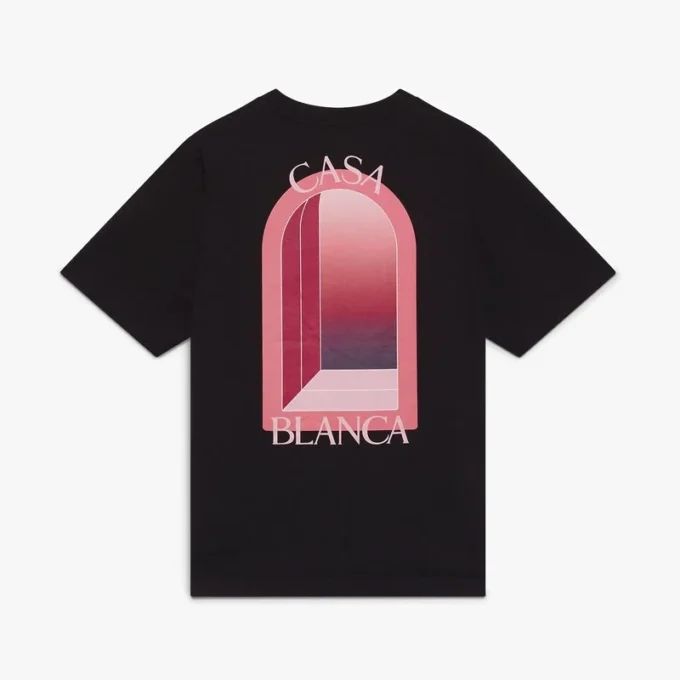 Sort Arches T-shirt med korte ærmer Sort Arches T-shirt med korte ærmer