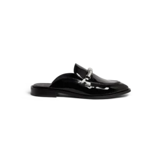 Sort bambus-slip-on-loafer