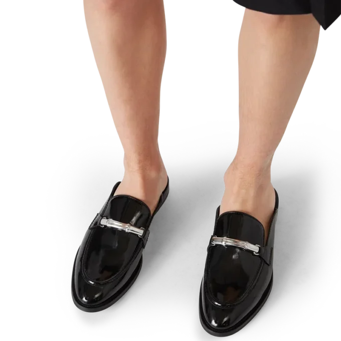 Sort bambus-slip-on-loafer Sort bambus-slip-on-loafer