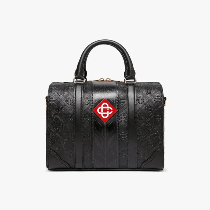 Sort Mini Monogram Weekender-taske