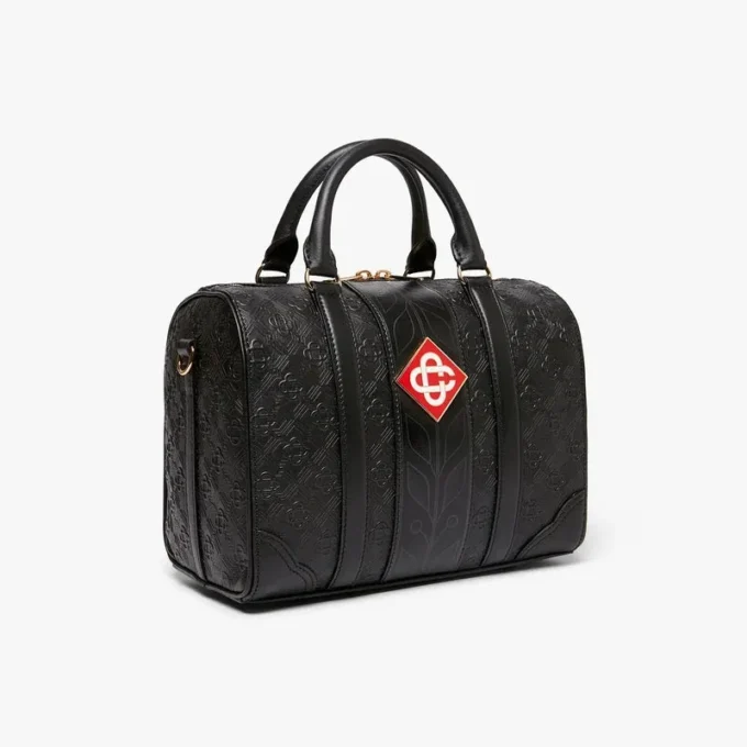 Sort Mini Monogram Weekender-taske