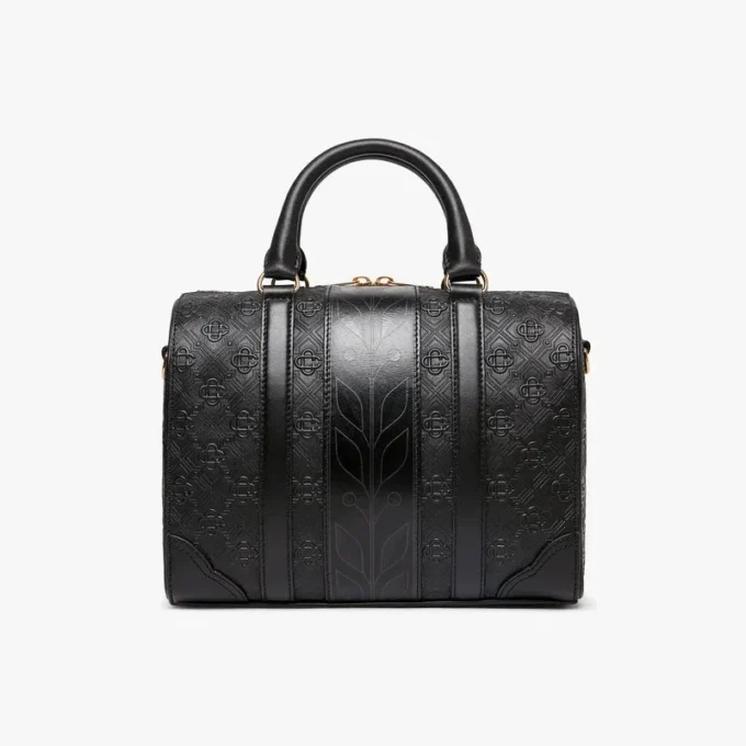 Sort Mini Monogram Weekender-taske