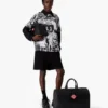 Sort Monogram Weekender-taske