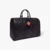 Sort Monogram Weekender-taske