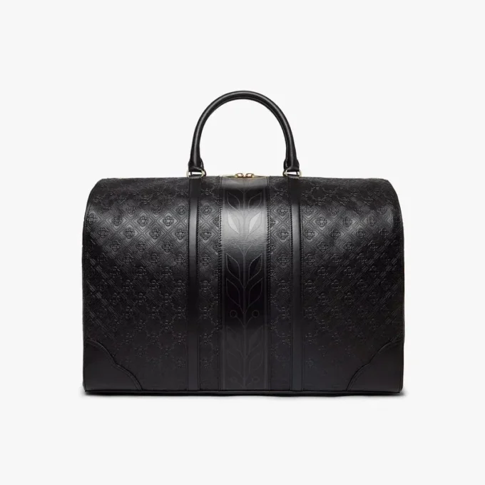 Sort Monogram Weekender-taske