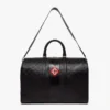 Sort Monogram Weekender-taske