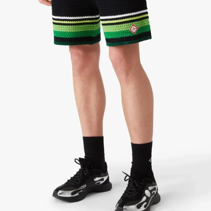 Sorte hæklede shorts Sorte hæklede shorts