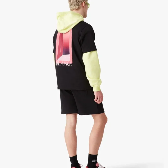 Sorte L’arche-sweatshorts Sorte L’arche-sweatshorts