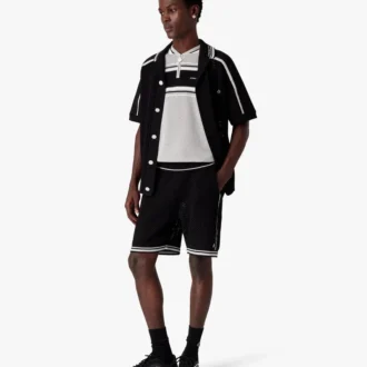 Sorte mesh-Shorts