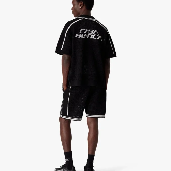 Sorte mesh-Shorts
