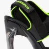 Sorte Raver-pumps i læder Sorte Raver-pumps i læder