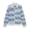 Space Dye Monogram langærmet merinokardigan