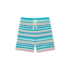 Stribede frotté-Shorts