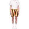 Stribede frotté-Shorts Stribede frotté-Shorts