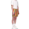 Stribede frotté-Shorts Stribede frotté-Shorts