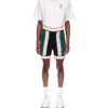 Stribede mesh-shorts Stribede mesh-shorts