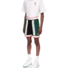 Stribede mesh-shorts Stribede mesh-shorts
