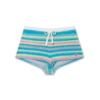 Stribede mini-shorts i frotté Stribede mini-shorts i frotté
