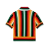 Stribet frotté-top