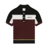 Stribet kortærmet poloshirt Stribet kortærmet poloshirt