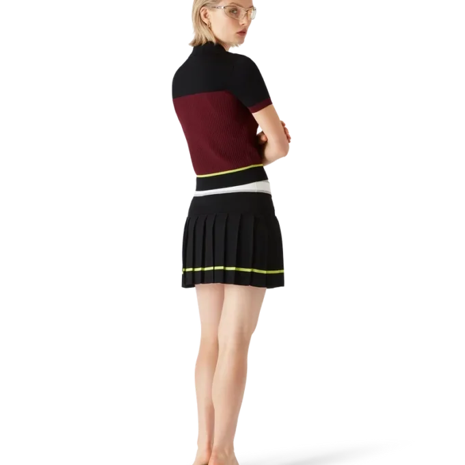 Stribet kortærmet poloshirt Stribet kortærmet poloshirt