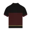 Stribet kortærmet poloshirt Stribet kortærmet poloshirt