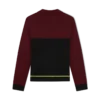 Stribet oversized langærmet Poloshirt Stribet oversized langærmet Poloshirt