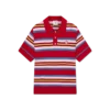Stribet oversized poloshirt Stribet oversized poloshirt