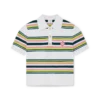 Stribet poloshirt