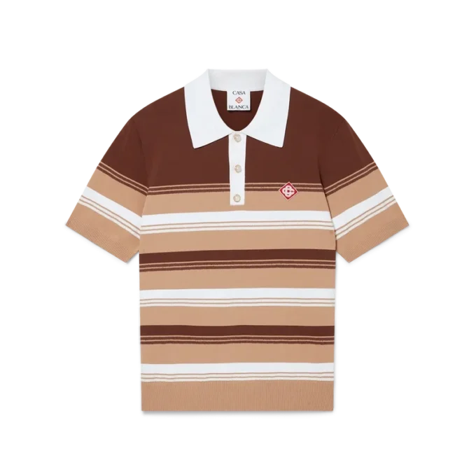 Stribet poloshirt Stribet poloshirt