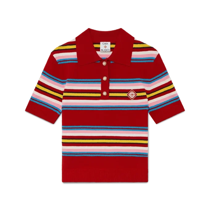 Stribet poloshirt Stribet poloshirt