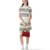 Stribet poloshirt