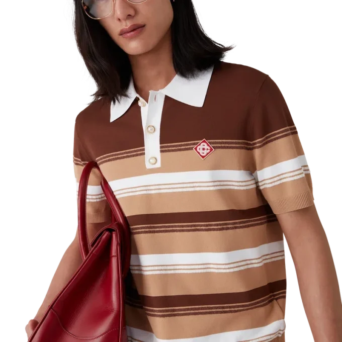 Stribet poloshirt Stribet poloshirt