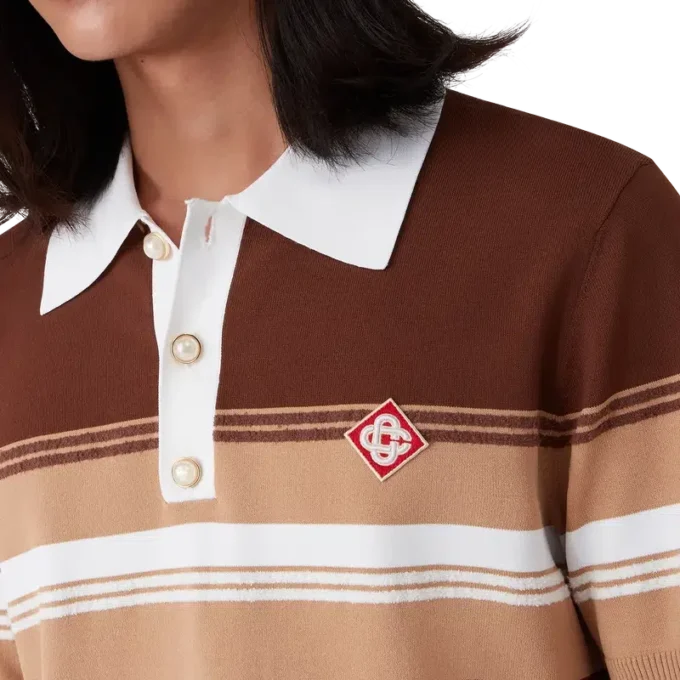 Stribet poloshirt Stribet poloshirt