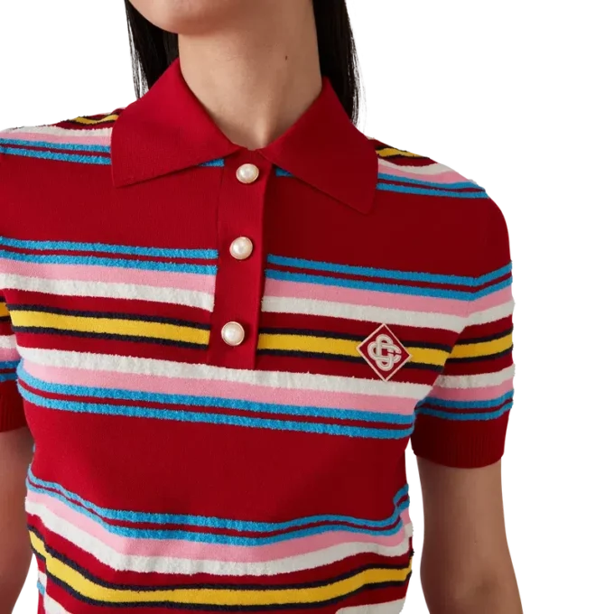 Stribet poloshirt Stribet poloshirt
