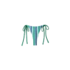 Stribet string-bikiniunderdel