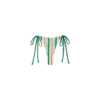 Stribet string-bikiniunderdel