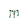 Stribet string-bikiniunderdel