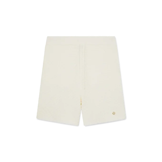 Strikkede shorts med struktur