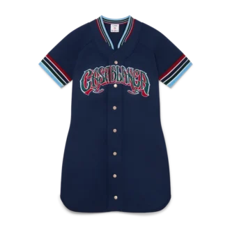 Strikket baseballkjole