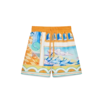 Surreal Pool silke-Shorts
